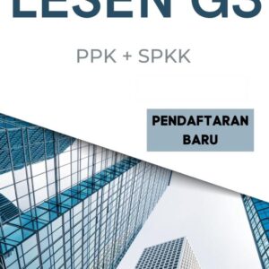 LESEN G3 (PPK+SPKK) - PENDAFTARAN BARU