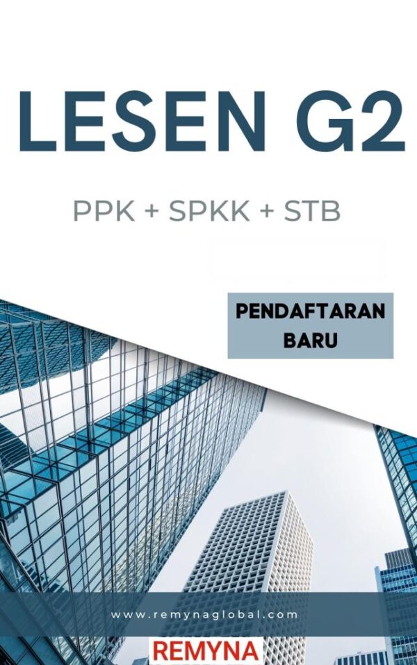 LESEN G2 (PPK+SPKK+STB) - PENDAFTARAN BARU